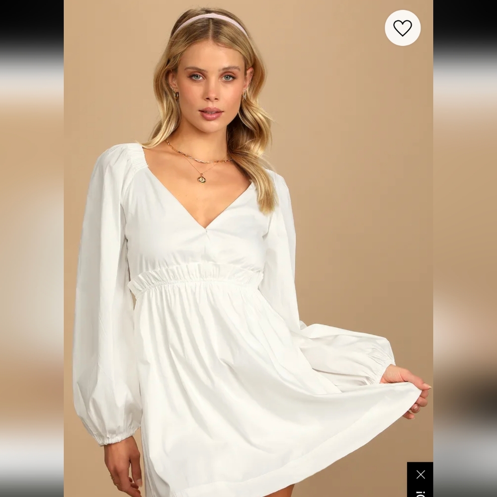 Tanya Taylor Long Top/ short dress cotton